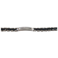 Armband Zancan Herr Hi-Tekh 2.0 in Stahl Ceramica EHB348